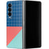 Checkered Split Galaxy Z Fold4 5G Skin